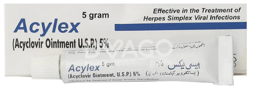 Acylex 5% Ointment 5g